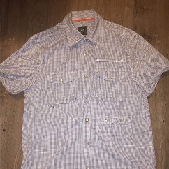 Armani Exchange Button up shirt. - Picture 1 of 4